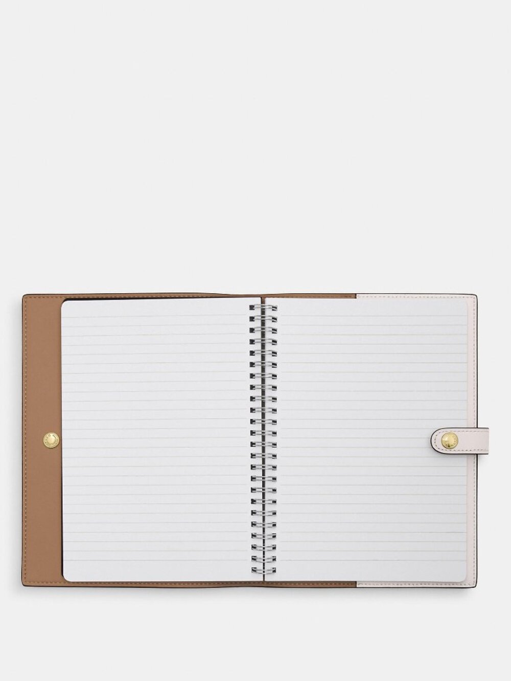 Coach Outlet Notebook In Signature Canvas White - Picture 2 of 3